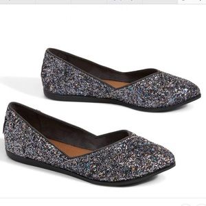 Toms Jutti Glitter Pointy Shoes